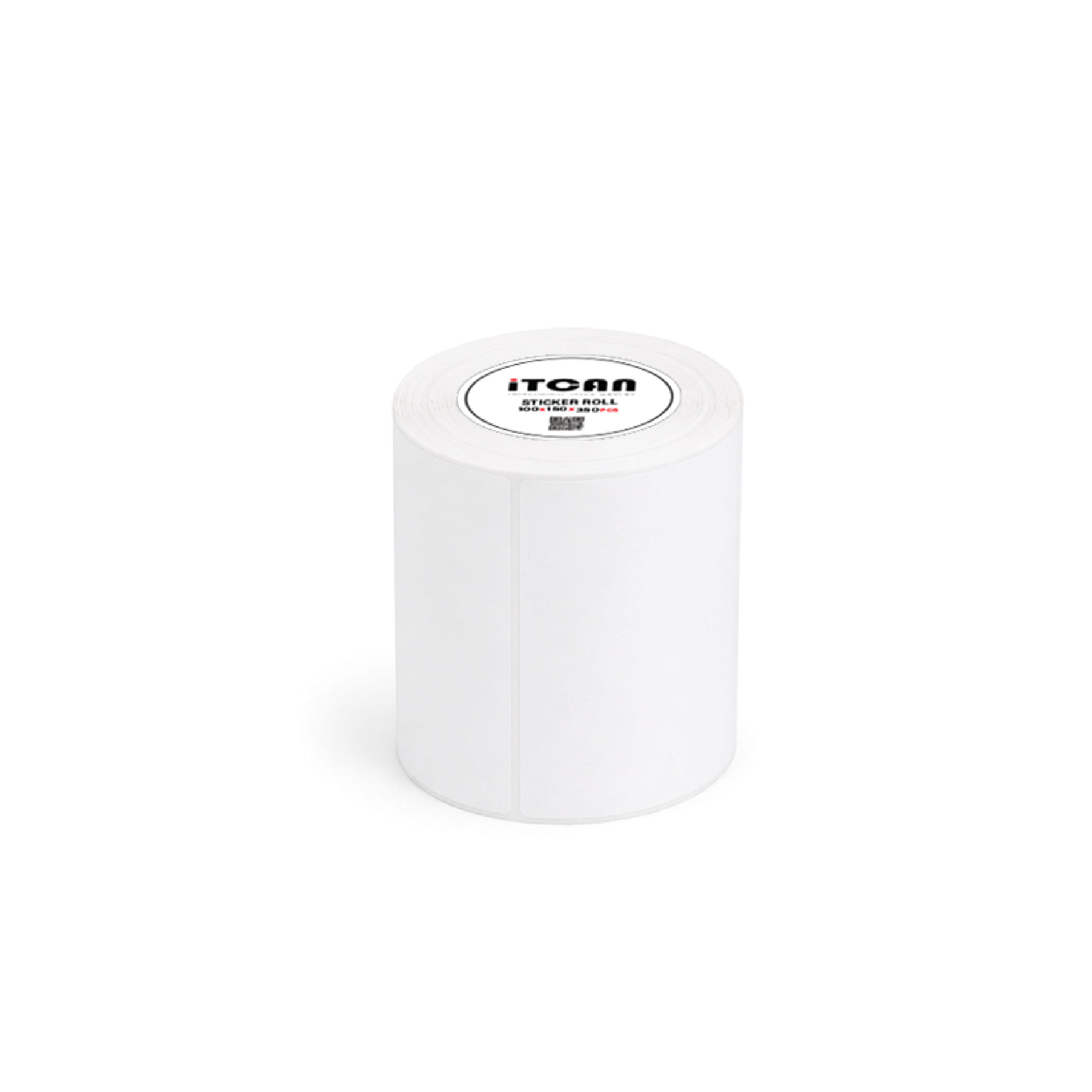 กระดาษสติ๊กเกอร์ความร้อน ITCAN 100X150 350 แผ่น แบบม้วน LABEL STICKER_5